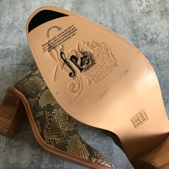 New Free People Barclay Snake Western Boots - Picture 5 of 8